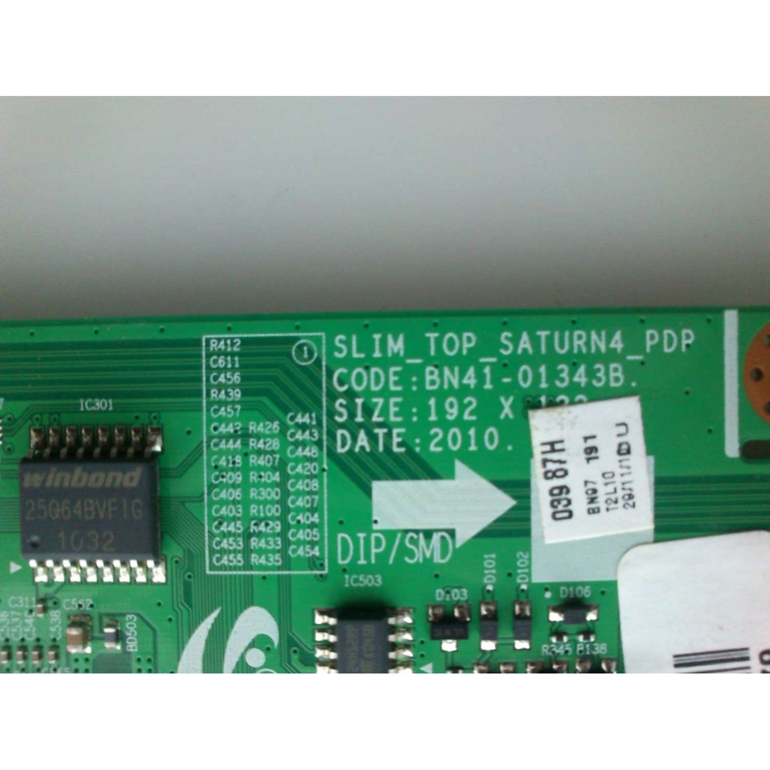 MAIN PARA TV SAMSUNG / NUMERO DE PARTE BN96-15651A / BN41-01343B / BN9615651A / PARTES SUSTITUTAS BN96-14711B / BN94-03252A / BN96-15651A / BN96-14711A / PANEL S42AX-YD13 / S42AX-YB09 / MODELOS PN42C450 / PN42C450B1DXZA NY04 / PN42C450B1DXZA IY02 - Imagen 2